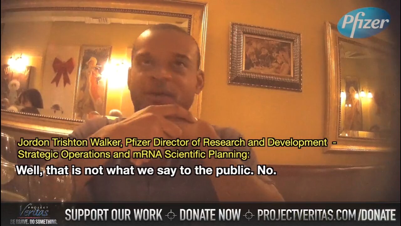 Pfizer | "We Are Exploring, Why Don't We Just Mutate the Virus Ourselves? So We Could Preemptively Develop New Vaccines." - Jordan Trishton Walker, Pfizer Director of Research & Development Strategic Operations & mRNA Planning