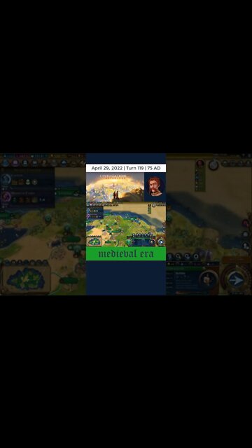 #oneturnadaychallenge #civ6 – Turn 119 - MORE CHOPS! #shorts