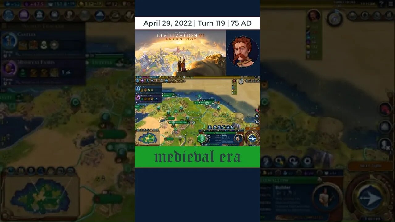 #oneturnadaychallenge #civ6 – Turn 119 - MORE CHOPS! #shorts