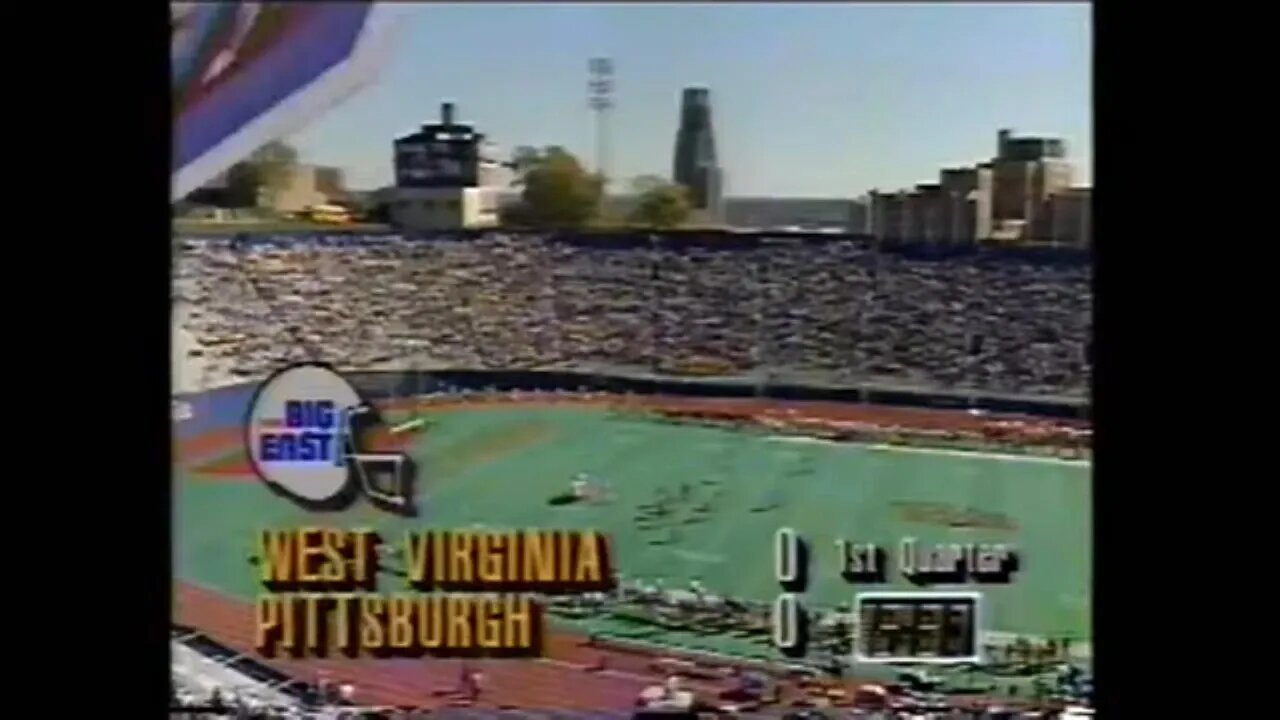 1994-10-15 West Virginia Mountaineers vs Pittsburgh Panthers