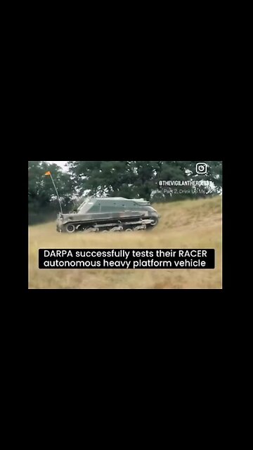 DARPA Successfully tests their autonomous RACER heavy platform vehicle