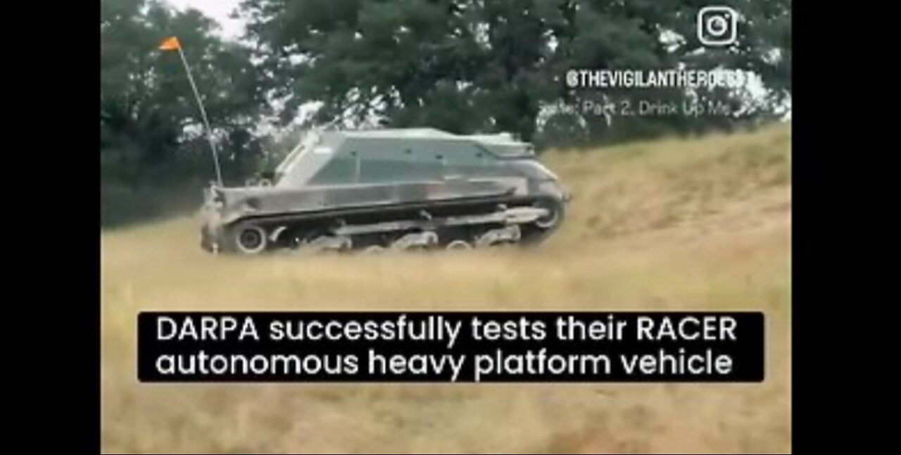 DARPA Successfully tests their autonomous RACER heavy platform vehicle