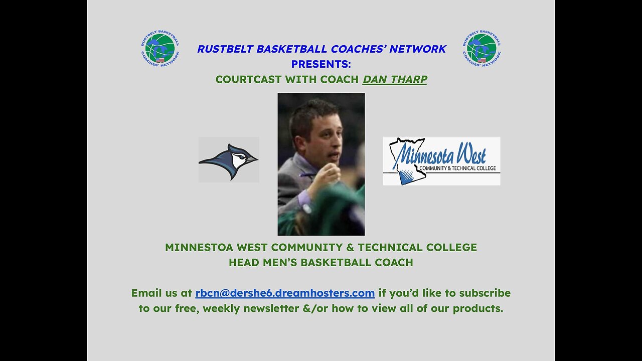 RBCN Courtcast Featuring Coach Dan Tharp