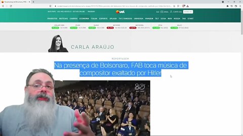 Jornalista dá salto lógico enorme para tentar associar Bolsonaro a Hitler — PETER TURGUNIEV