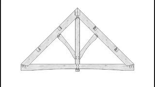 Designing and testing a Timber Frame King Post Truss