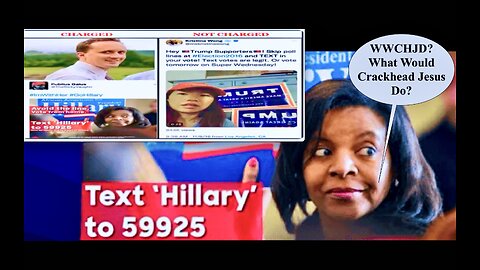 Clinton Meme v Trump Meme Douglas Mackey Faces 10 Years In Jail Kristina Wong No Problem 2 Tier DOJ