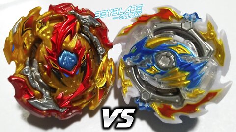 LORD SPRIGGAN .Bl.Dm' vs ACE DRAGON .St.Ch ZAN - Beyblade Burst ベイブレードバースト