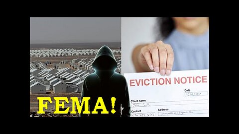 FEMA Camps! Their Newest Plan to Evict You from Your Home via a Fake 'Cyber Attack'!