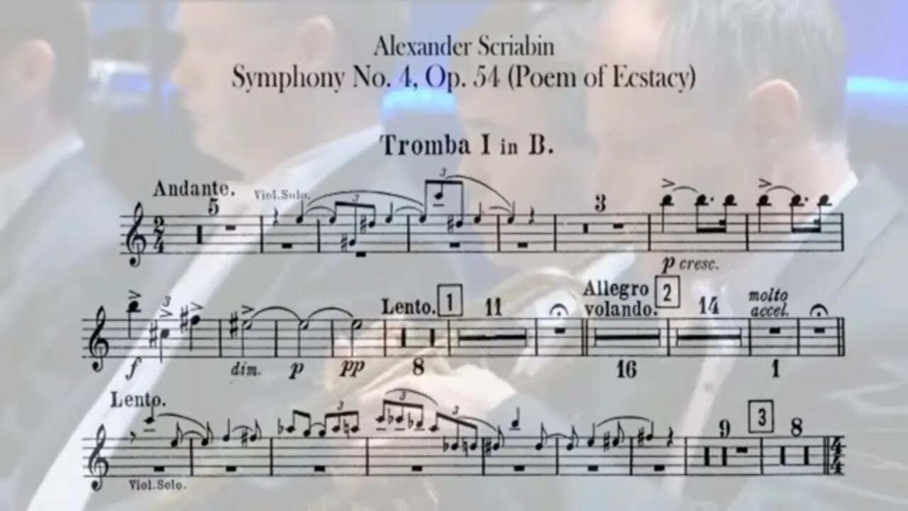 Sinfonia No. 4 de Alexander Scriabin (Poem of Ecstasy)
