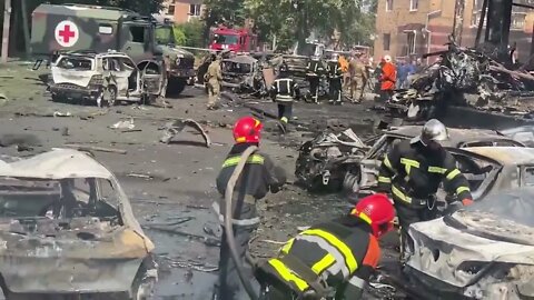 🇷🇺🇺🇦💥Evidence Of The Missiles Strike On The Ukrainian Command Center In Vinnitsa