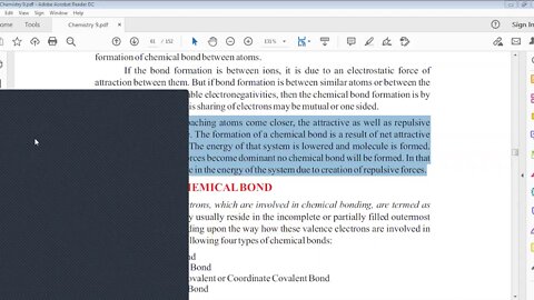 9th Chem Marking of chemical bond