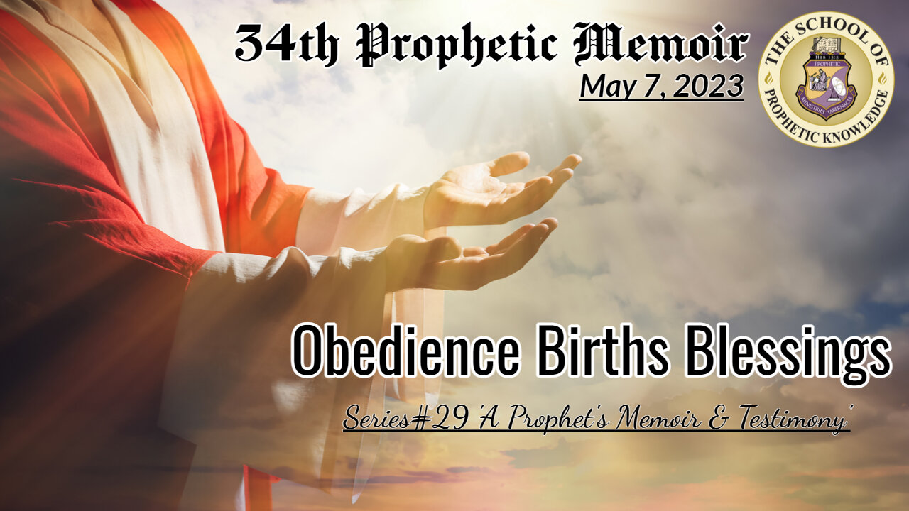 Obedience Births Blessings