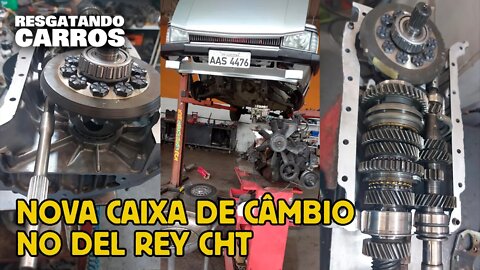 NOVA CAIXA DE CÂMBIO NO DEL REY CHT "Resgatando Carros"