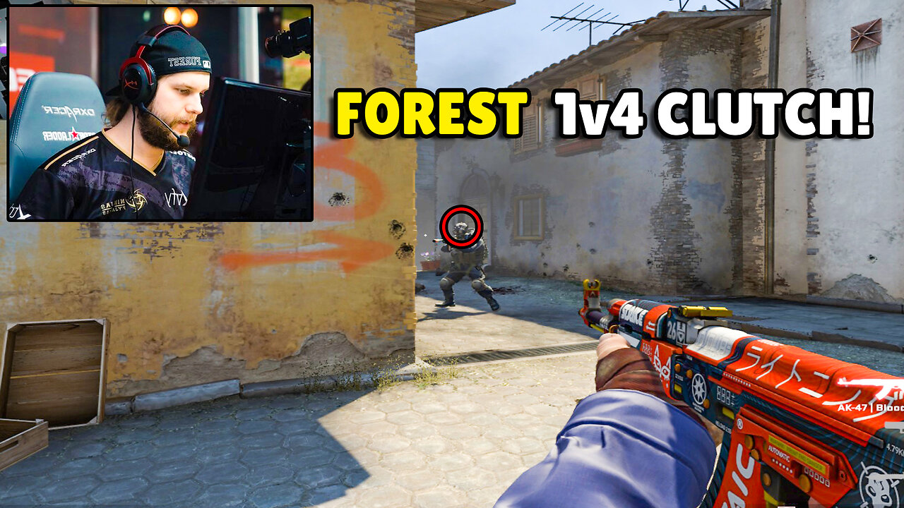 F0REST incredible 1v4 Low HP Clutch! MEZII 1v5 Ace Clutch! CSGO Highlights