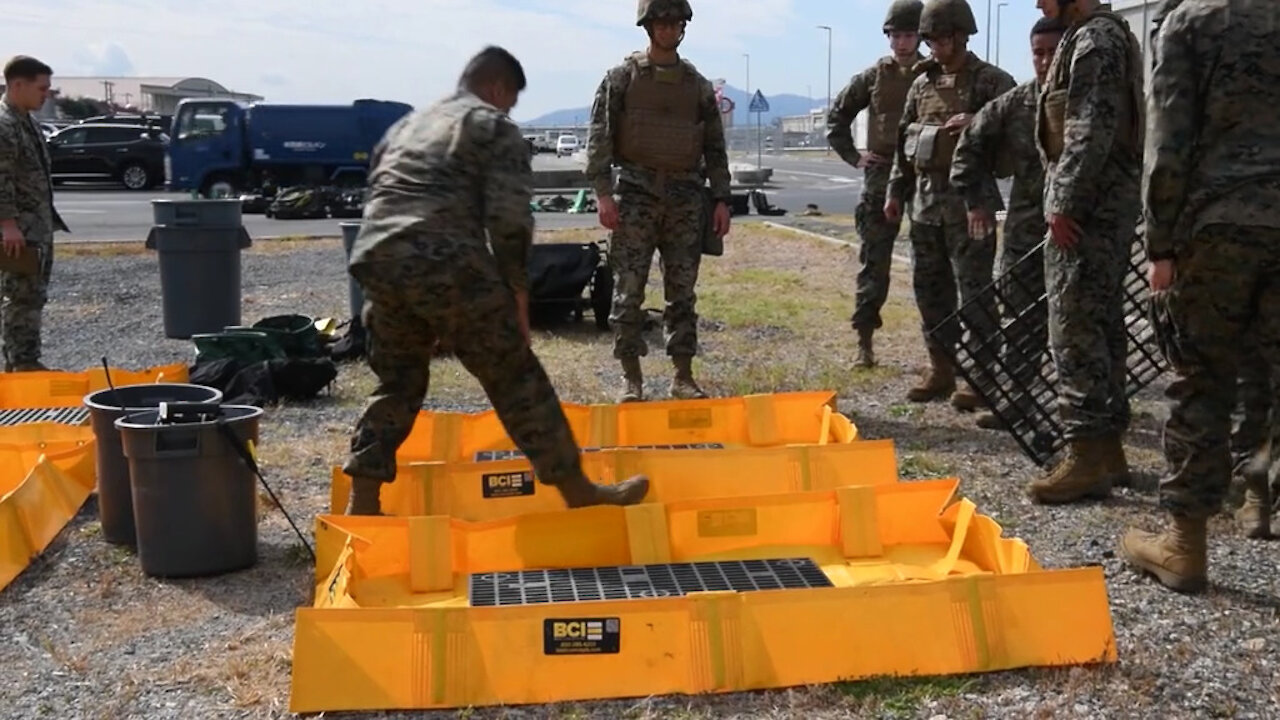 MCAS Iwakuni Marines Neutralize Simulated CRBN IED