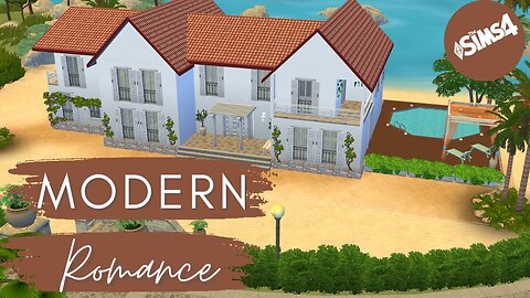 Sims4 - Modern Romance Speed Build |NoCC | Stop Motion