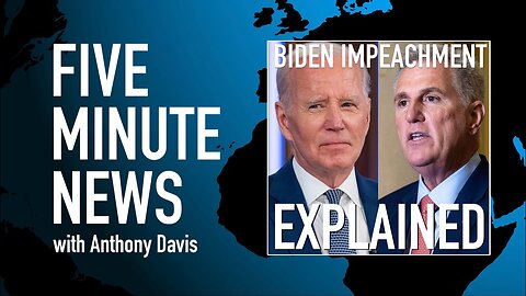 Kevin McCarthy announces Biden impeachment. Anthony Davis EXPLAINS. Wednesday September 13, 2023.