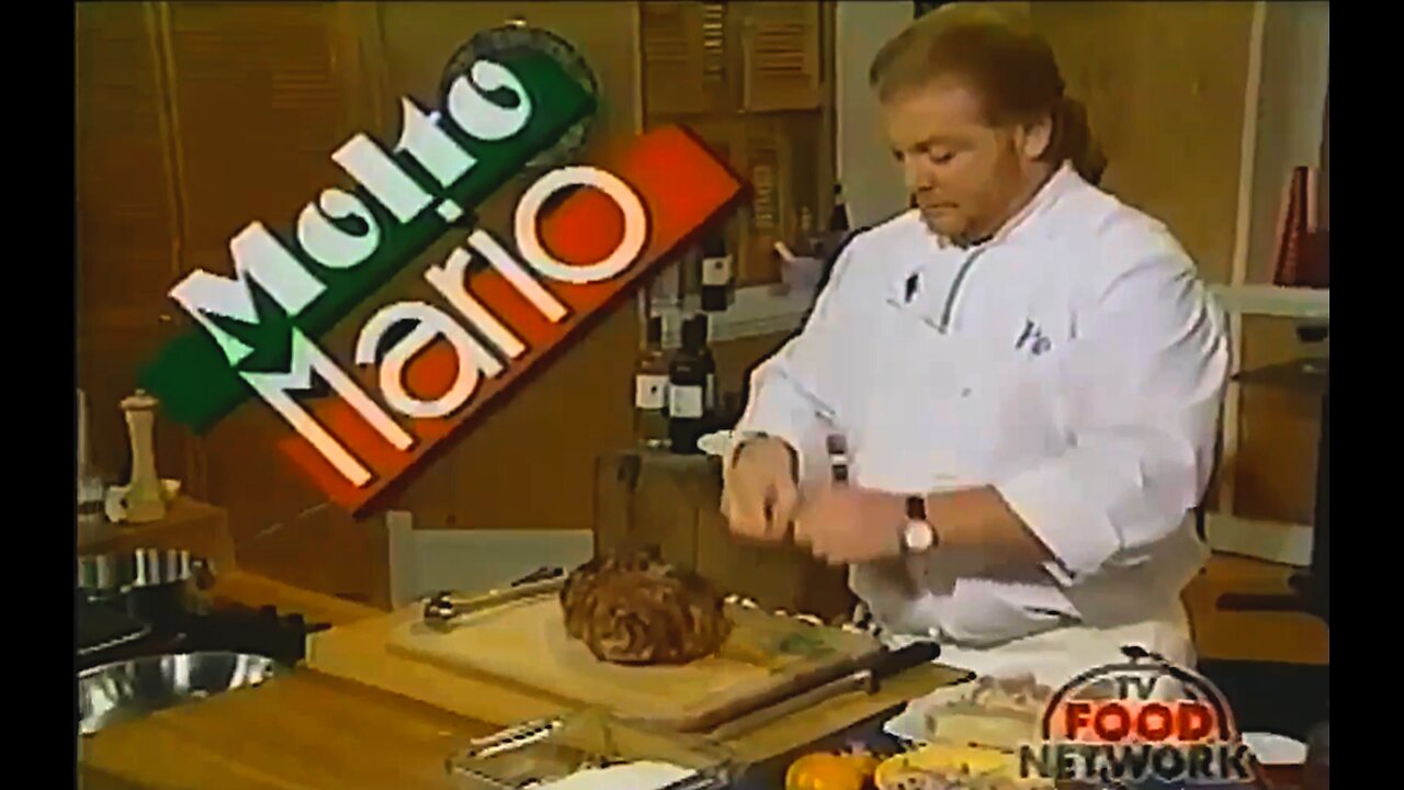 Molto Mario Full Episode: "Cooking A Roast Leg of Lamb" (Season 1) 1996