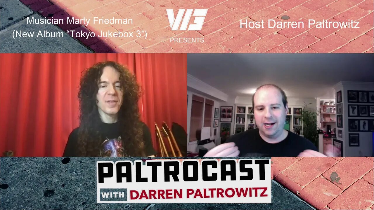 Marty Friedman (new album "Tokyo Jukebox 3") interview with Darren Paltrowitz