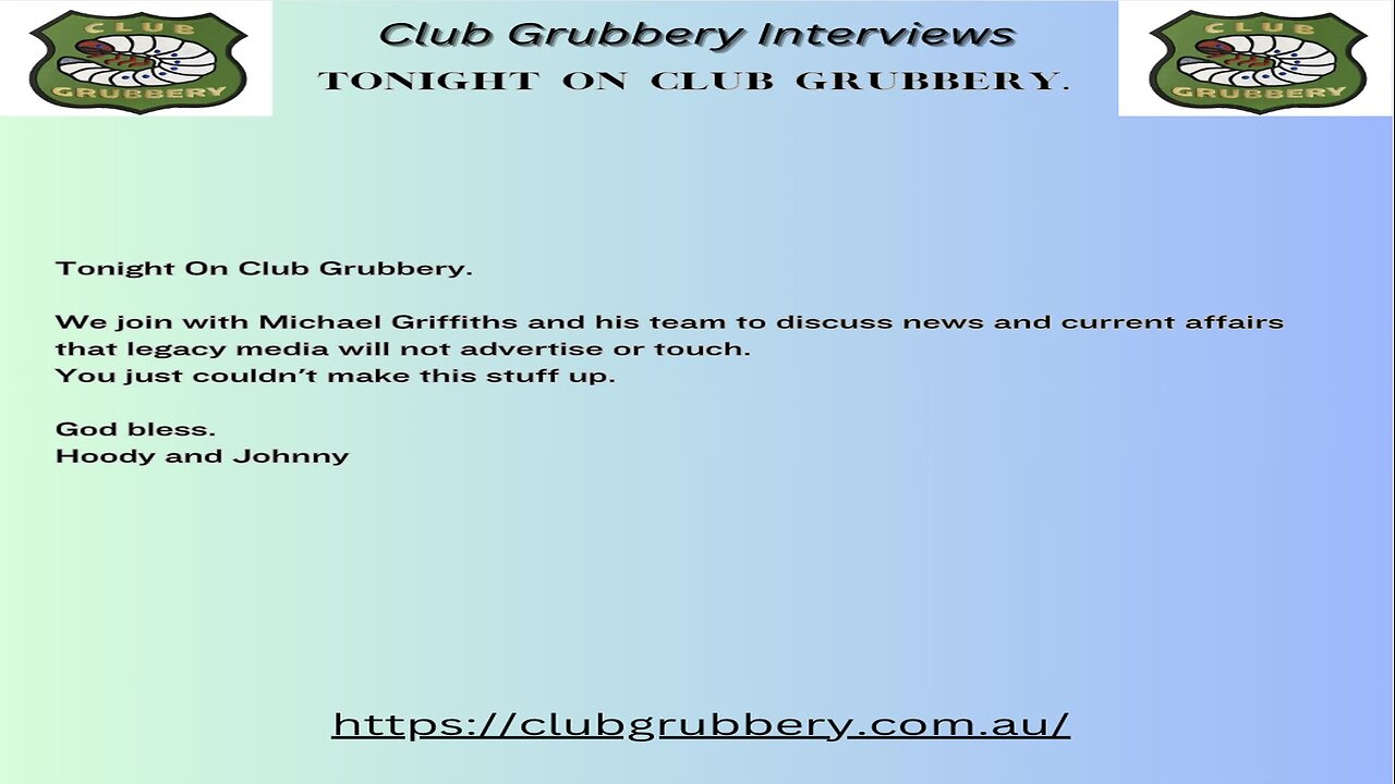 Club Grubbery Live with Cafe Locked Out...