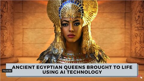 Breathtaking Ancient Egyptian Queens Portraits Brought To Life Using AI Technology