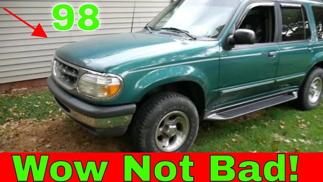 1998 ford explorer exhaust rev and suv overview Should you buy one and suv Should you buy one?