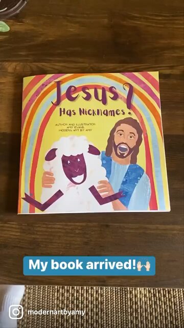 My Book is Published! 🙌🏻💗🌈 Children's Book About Jesus,