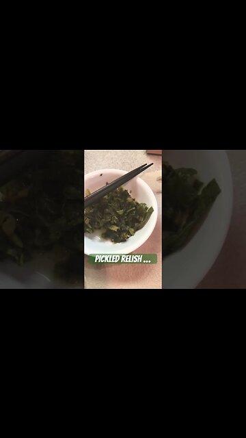 Fermented greens taste test