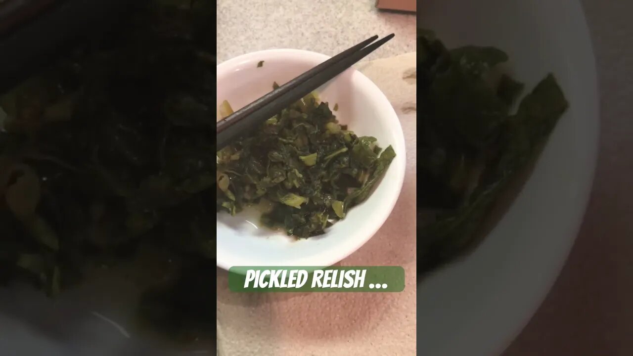 Fermented greens taste test