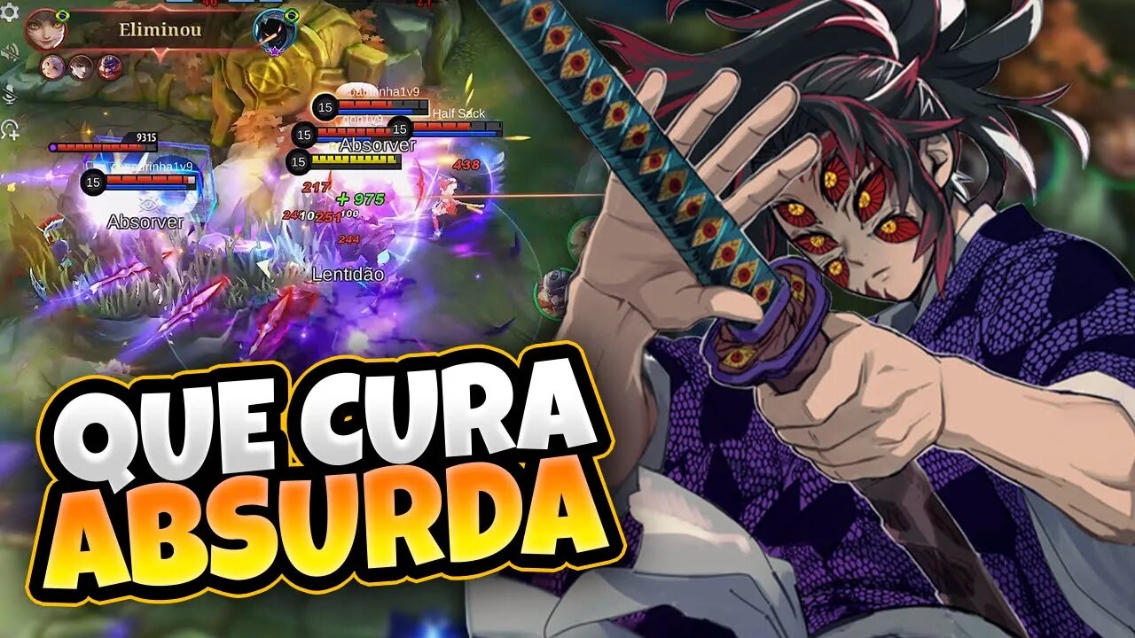 NAO TEM CORTA CURA QUE PARE ISSO! | MOBILE LEGENDS