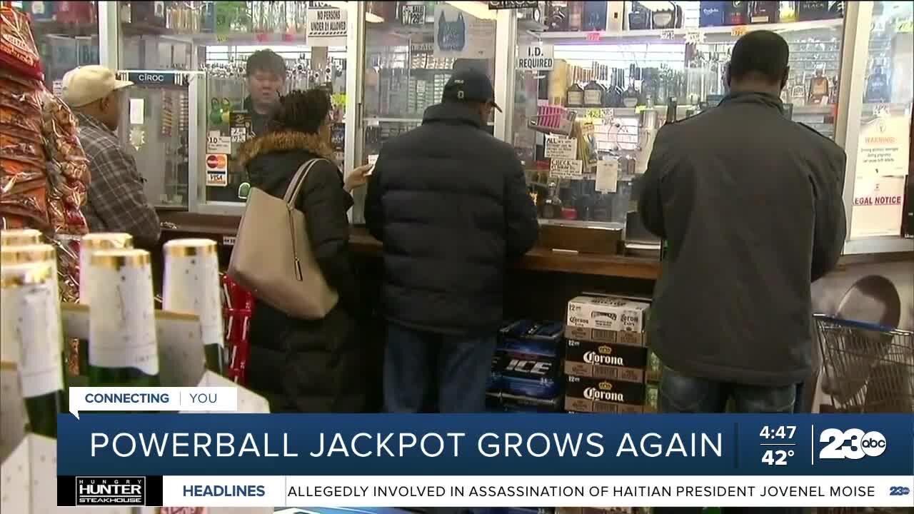 Powerball jackpot estimated at $610 million