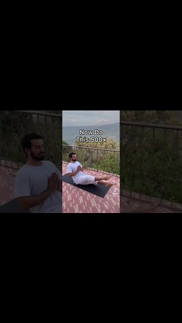 Scissor move for amazing Abs 👇👇👇