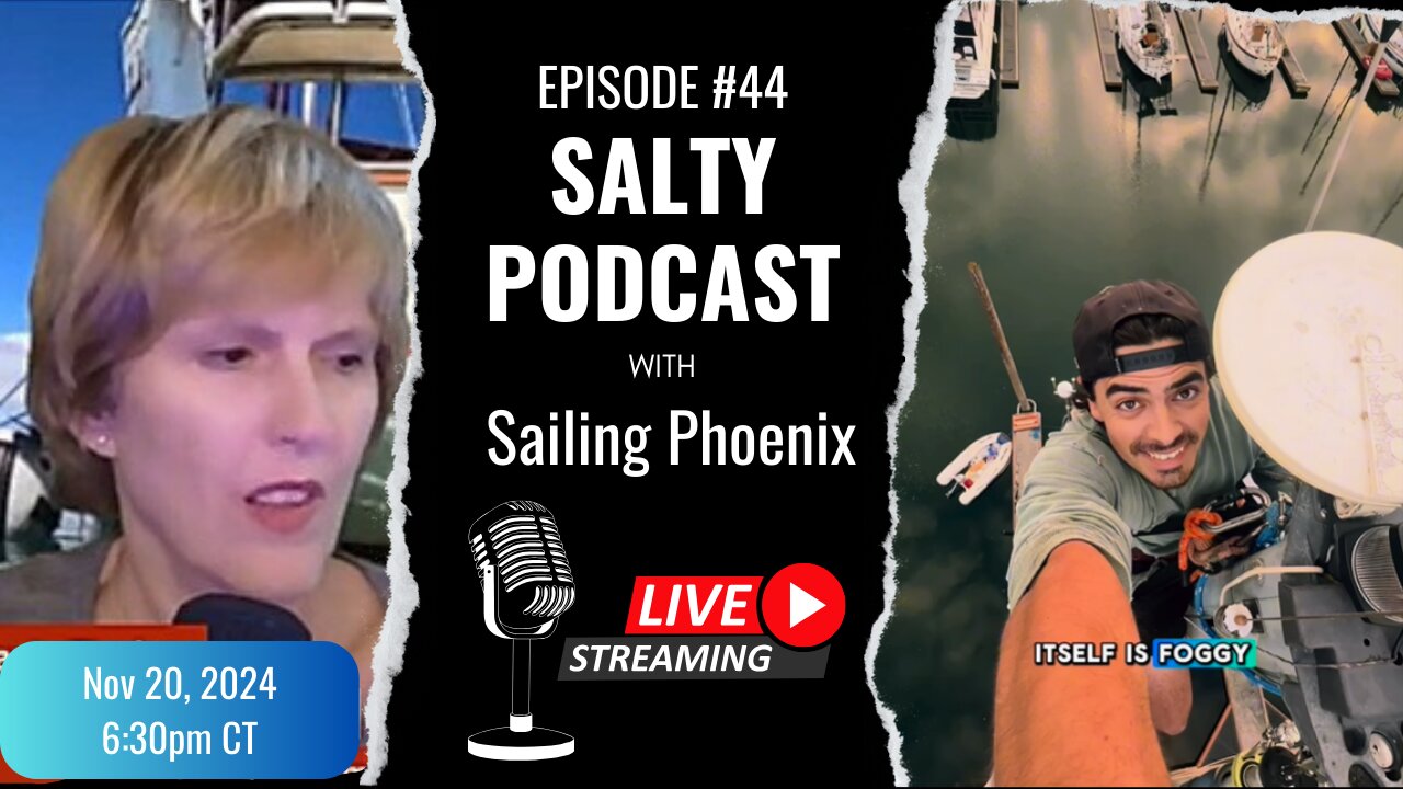 Salty Podcast #44 | 🌟 No Rules, Just Dreams: Sailing Phoenix's Leap 🌎⛵️🌊