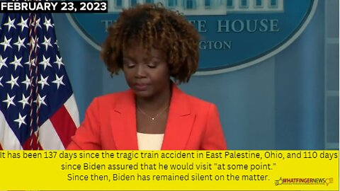 It has been 137 days since the tragic train accident in East Palestine