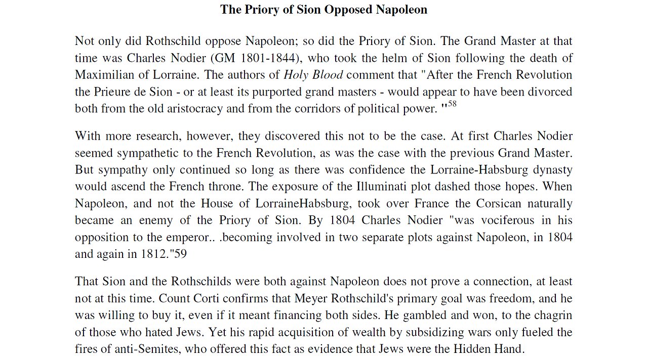 The Priory of Sion (Still Pitting Religions Against Each Other To This Very Day!)