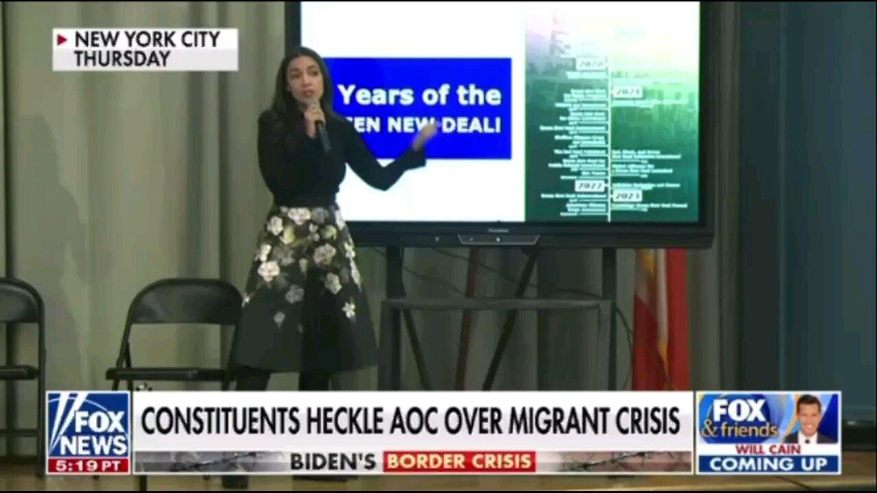 Constituents Heckle AOC Over Migrant Crisis (From JGM'S Prophecy Fulfilled Page)