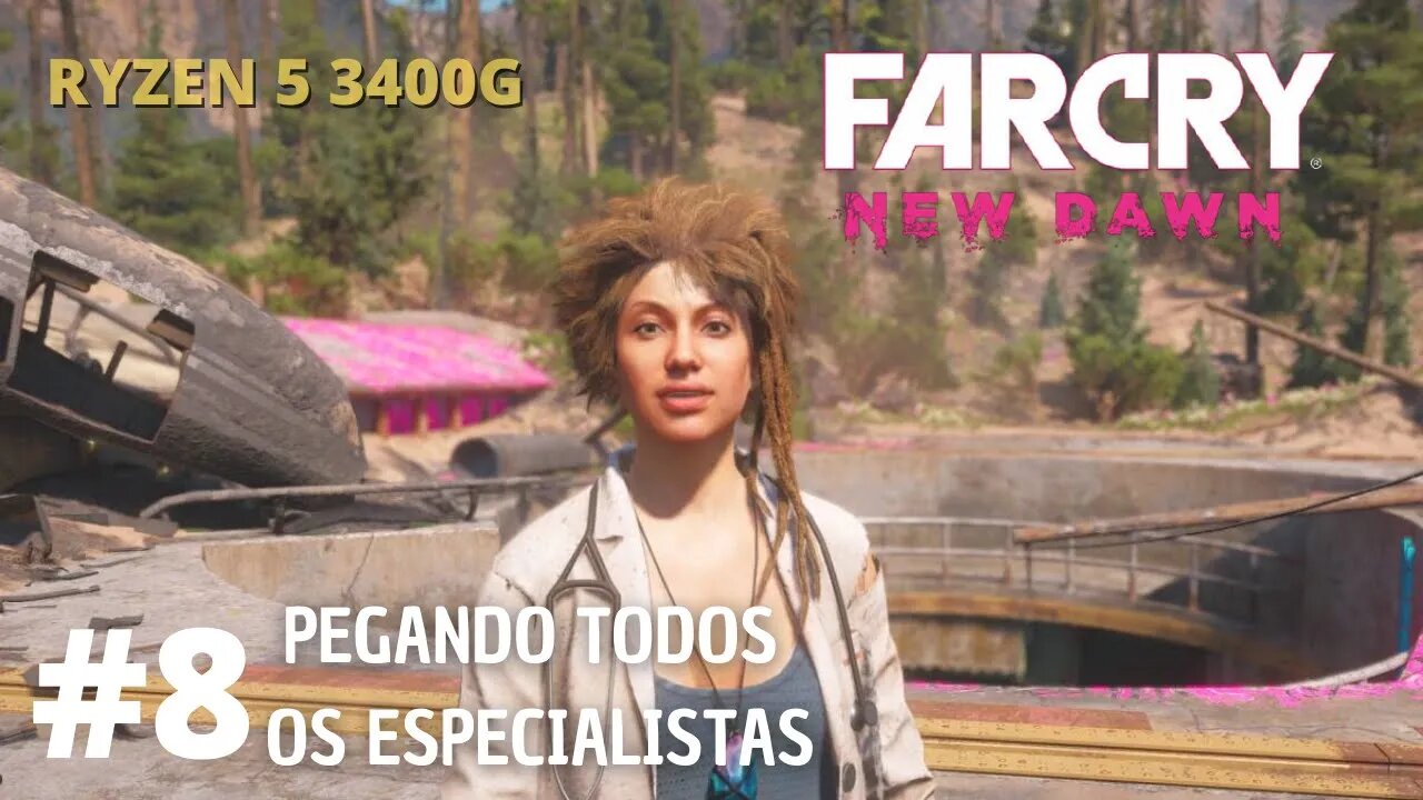 FAR CRY:NEW DAWN #8 PEGANDO TODOS OS EPECIALISTAS (GAMEPLAY 720P RYZEN 5 3400G NO COMMENTARY)