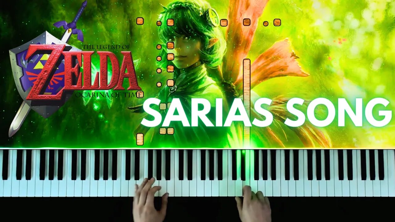 "Sarias Song" Legend of Zelda: Ocarina of Time (Piano Cover