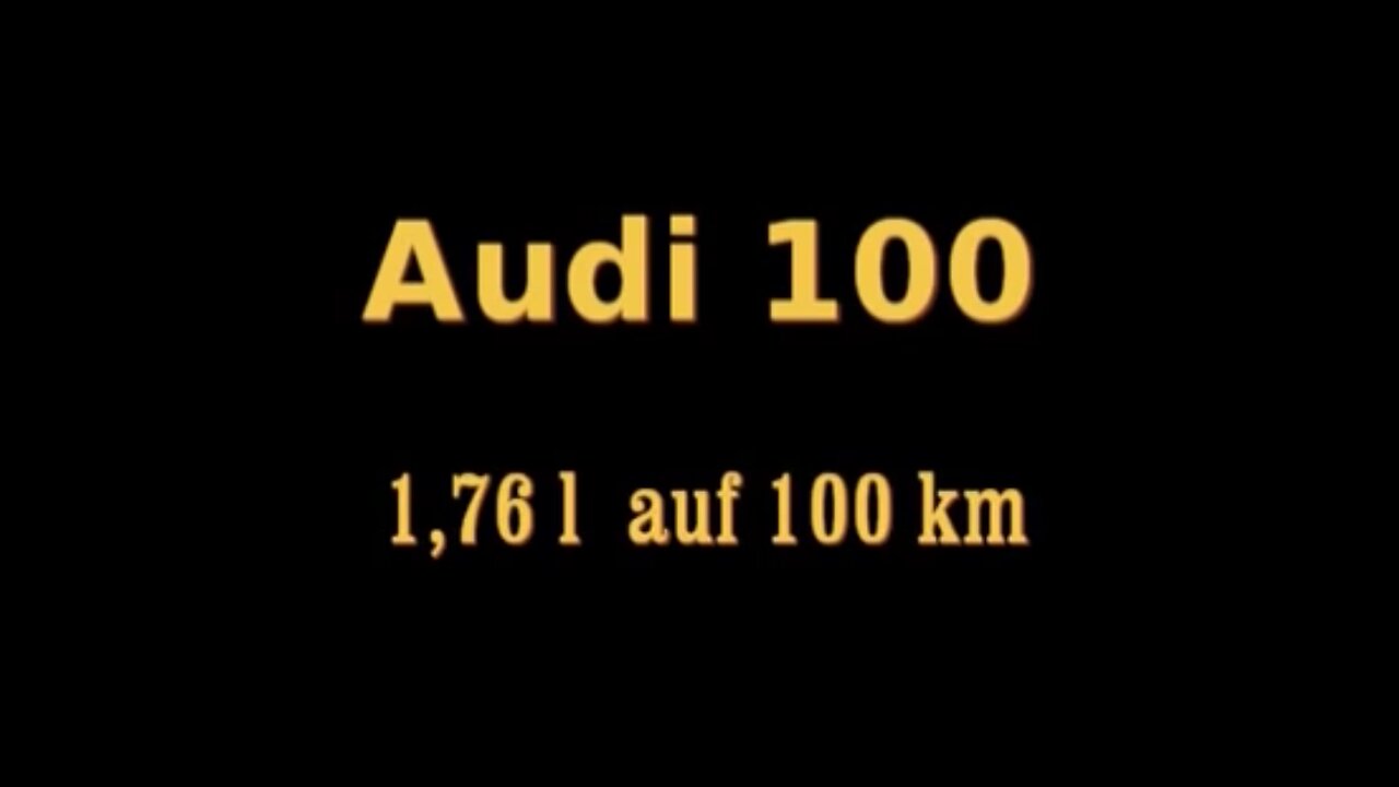 Der Audi 100 aus dem Jahr 1989