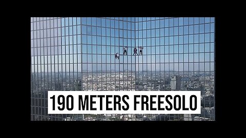 CLIMBING TOTAL TOWER WITH ALAIN ROBERT, LEO URBAN AND BNT