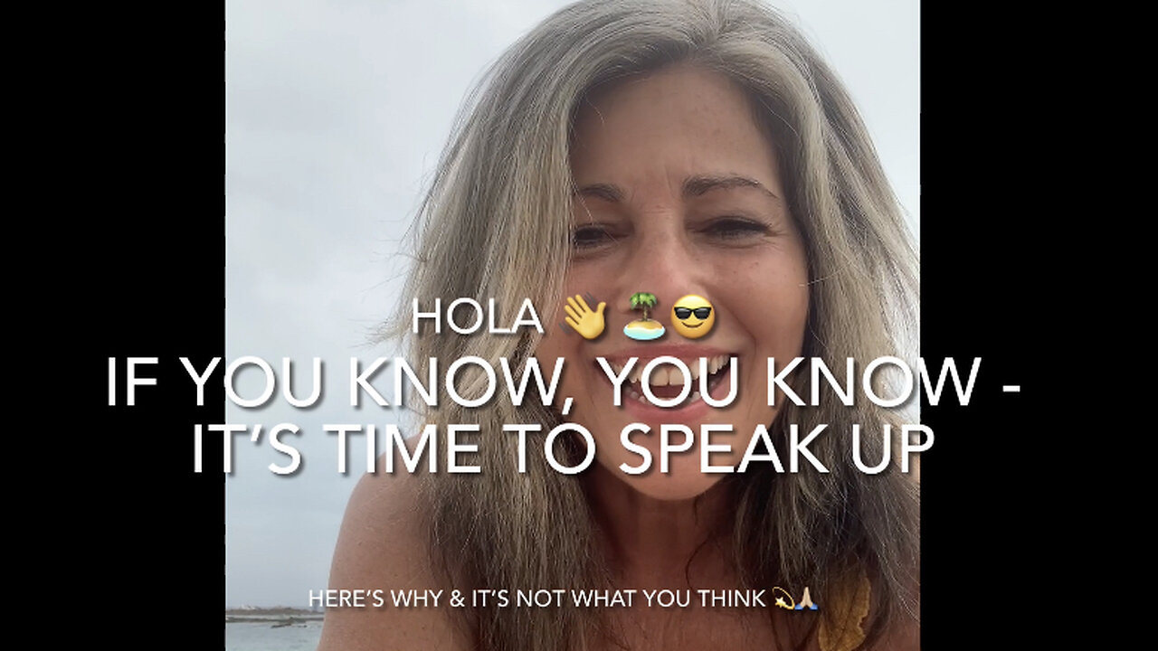 If you know you know-start talking.. here’s why!