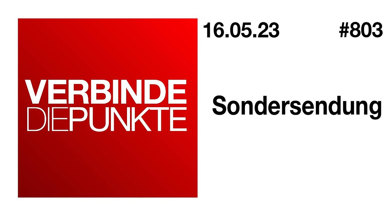 Verbinde die Punkte 803 - Sondersendung vom 16.05.2023