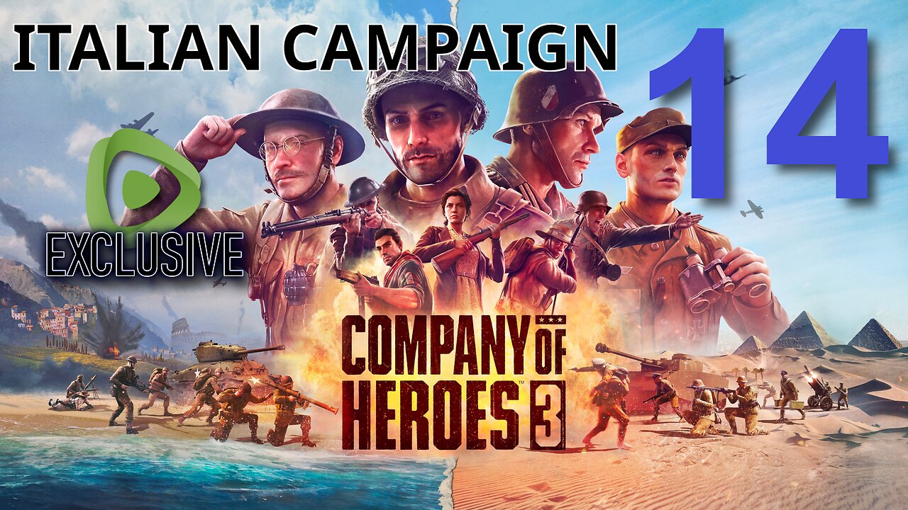 Company of Heroes 3 🪖 Italian Campaign EP.14 🎖️