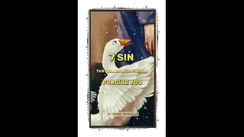 7 SIN THAT ALLAH WILL HARDLY FORGIVE YOU… #islam