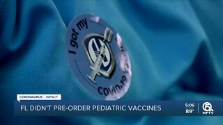 Florida refuses to pre-order doses of COVID-19 vaccine for kids