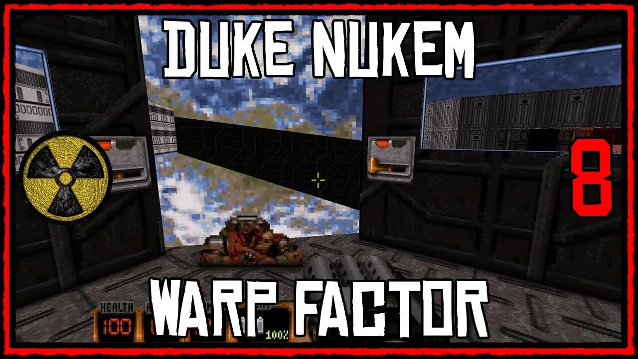 Duke Nukem 3D Playthrough Part 8 - Warp Factor. PC Gameplay 2020