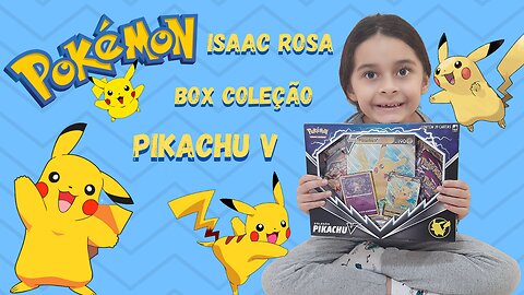 BOX COLEÇÃO PIKACHU V / UNBOXING CARTAS POKEMON