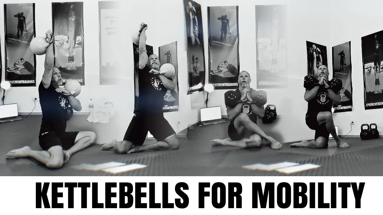 Kettlebells for Mobility, Strength, Flexibility—THIS IS CAVEMANROM