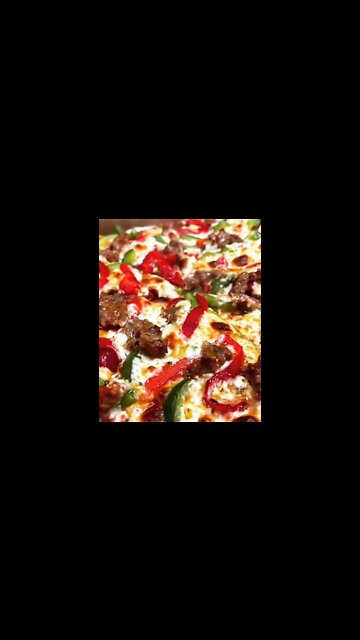 Pizza Siciliana | @burattinopizzatoronto on IG 🍕 #shorts #pizza #combo