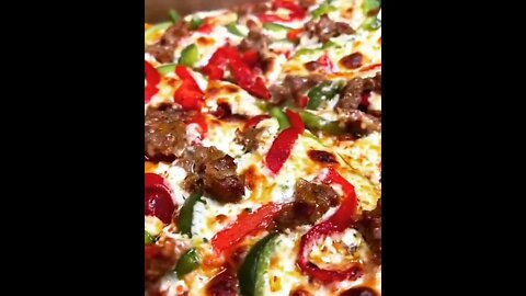 Pizza Siciliana | @burattinopizzatoronto on IG 🍕 #shorts #pizza #combo